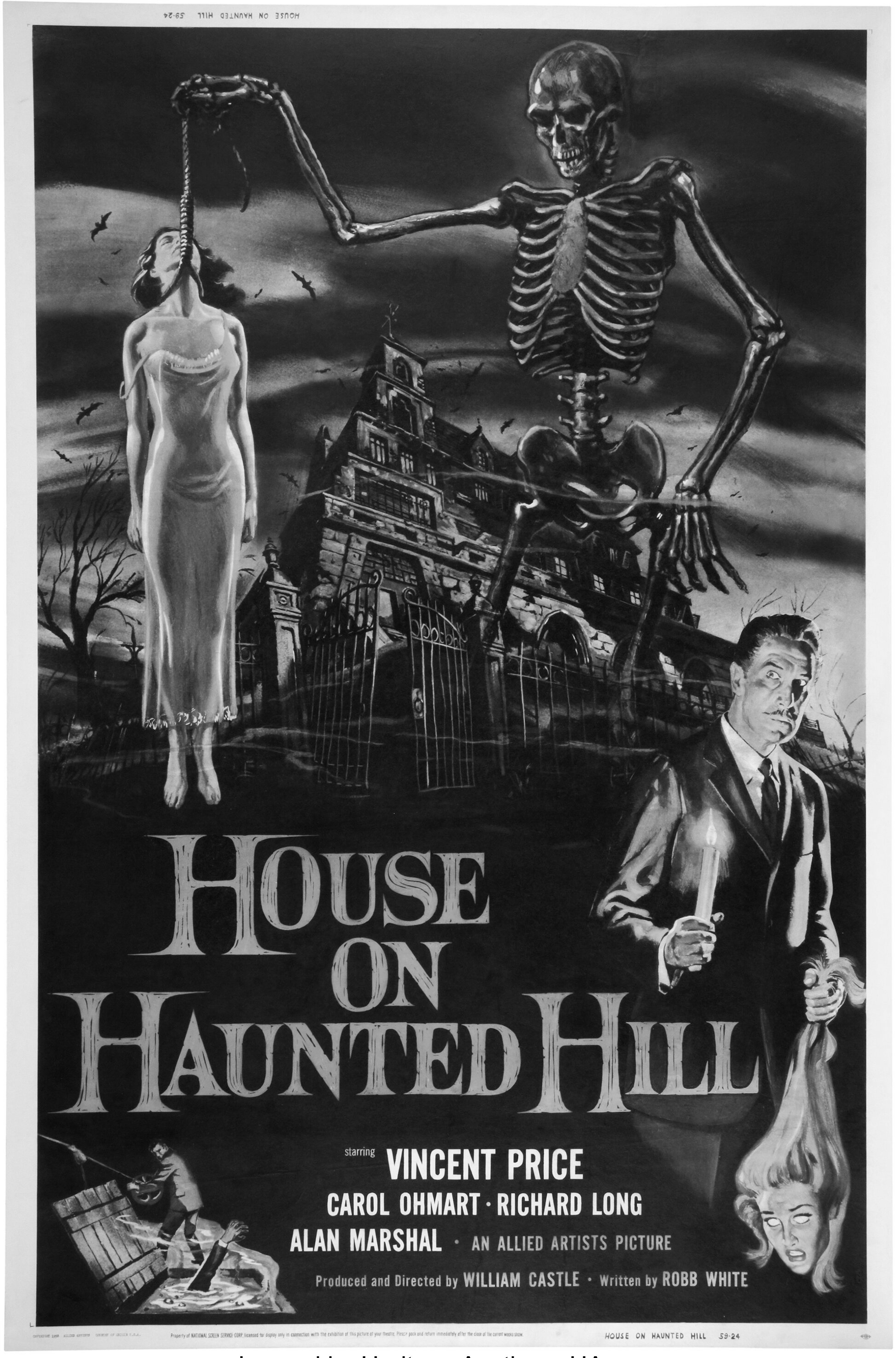 House On Haunted Hill Poster